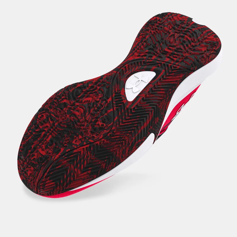 Under Armour Red Lockdown 7 Basketball Shoes  | Best Price UAE